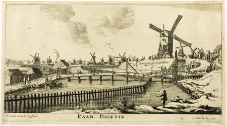 Porte de Raam, tirée des Huit portes de la ville d