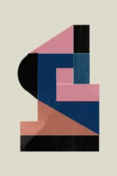 Blocs de couleurs abstraits