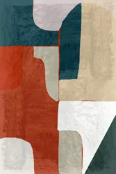 Formes abstraites en couleur