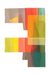 Couches de couleurs abstraites
