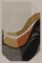 Lignes fluides abstraites