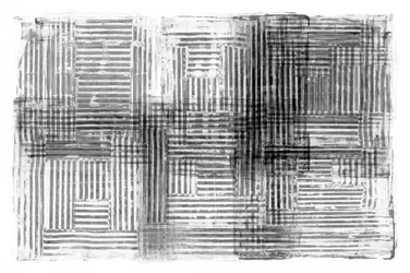 Grille texturée abstraite