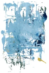 Flux abstrait bleu