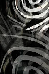 Rayures abstraites audacieuses
