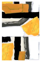 Abstrait géométrique audacieux