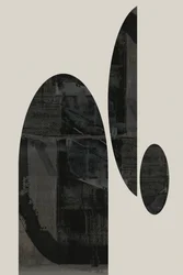 Formes abstraites sombres