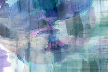 Aquarelle abstraite fluide