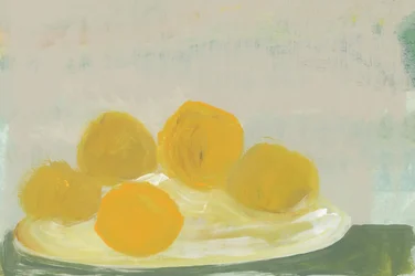 Citrons jaunes frais