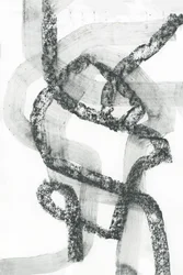 Lignes entrelacées et texturées