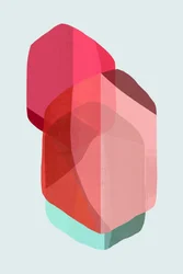 Formes géométriques superposées
