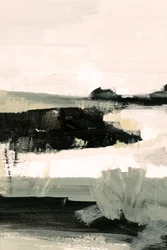 Paysage abstrait aux tons discrets