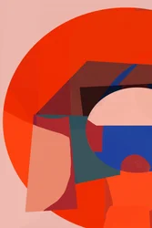 Formes abstraites éclatantes