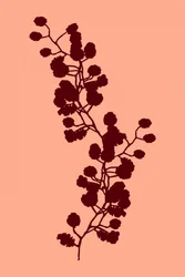 Une silhouette botanique chaleureuse