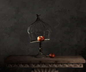 Nature morte aux pommes mélancoliques