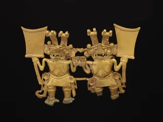 Pendentif avec deux figures