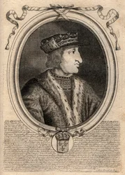 Portrait de Charles VI (1368-1422), roi de France