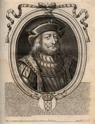 Portrait de Chilpéric I (539-584), roi de Neustrie
