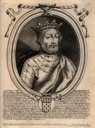 Portrait de Louis VIII (1187-1226), roi de France