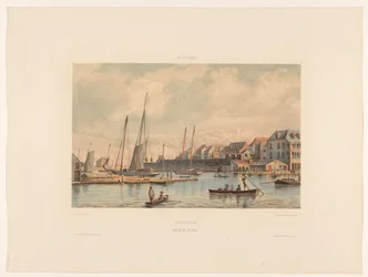 Waaigat et rempart de Willemstad