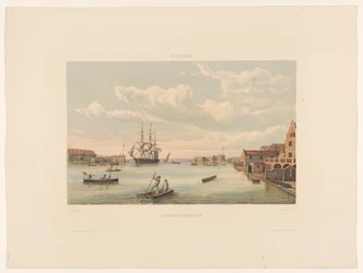 Willemstad Entrée du port de Curaçao