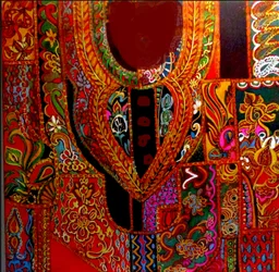 INDIA KURTA, 2017 (techniques mixtes)