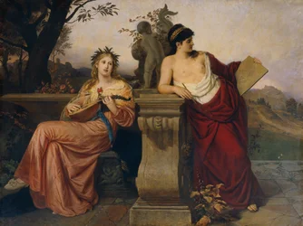 Allégorie de la musique et de la peinture