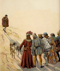 Histoire de France au Moyen Âge : Comte de Charolais (puis Charles le Téméraire (1433-1477), François II, duc de Bretagne (1433-1488), Charles de France, duc de Berry et frère du roi (1446-1472), Jean II, duc de Bourbon (1426-...)
