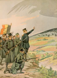 Jacques Marie Gaston Onfroy de Breville, dit JOB (1858-1931) - Histoire de la Belgique : le roi Albert (1875-1934) et l