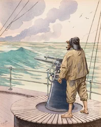 Le chalutier (marin baleinier), Collection privée