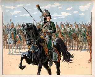 Joachim Murat alors colonel pendant la campagne d
