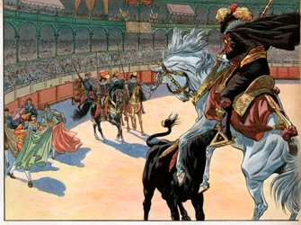 Une corrida en Espagne. Joachim Murat