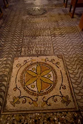 Détail de décoration de sol (mosaïque)